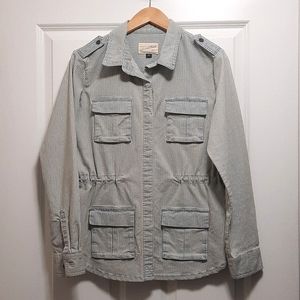 Universal Thread Pinstripe Utility Jacket